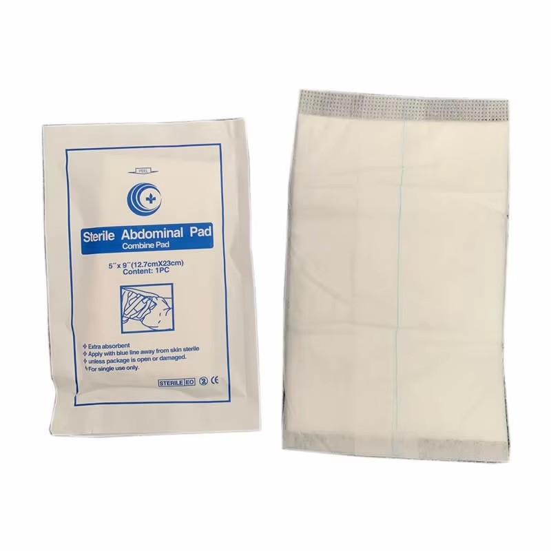 First Aid Travel Kit - 2/5/10Pcs Sterile Abdominal ABD Combine Pads