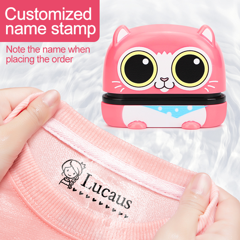 Travel Accessories For 1 Year Old - Personalized Name Stamp Maker Kit -