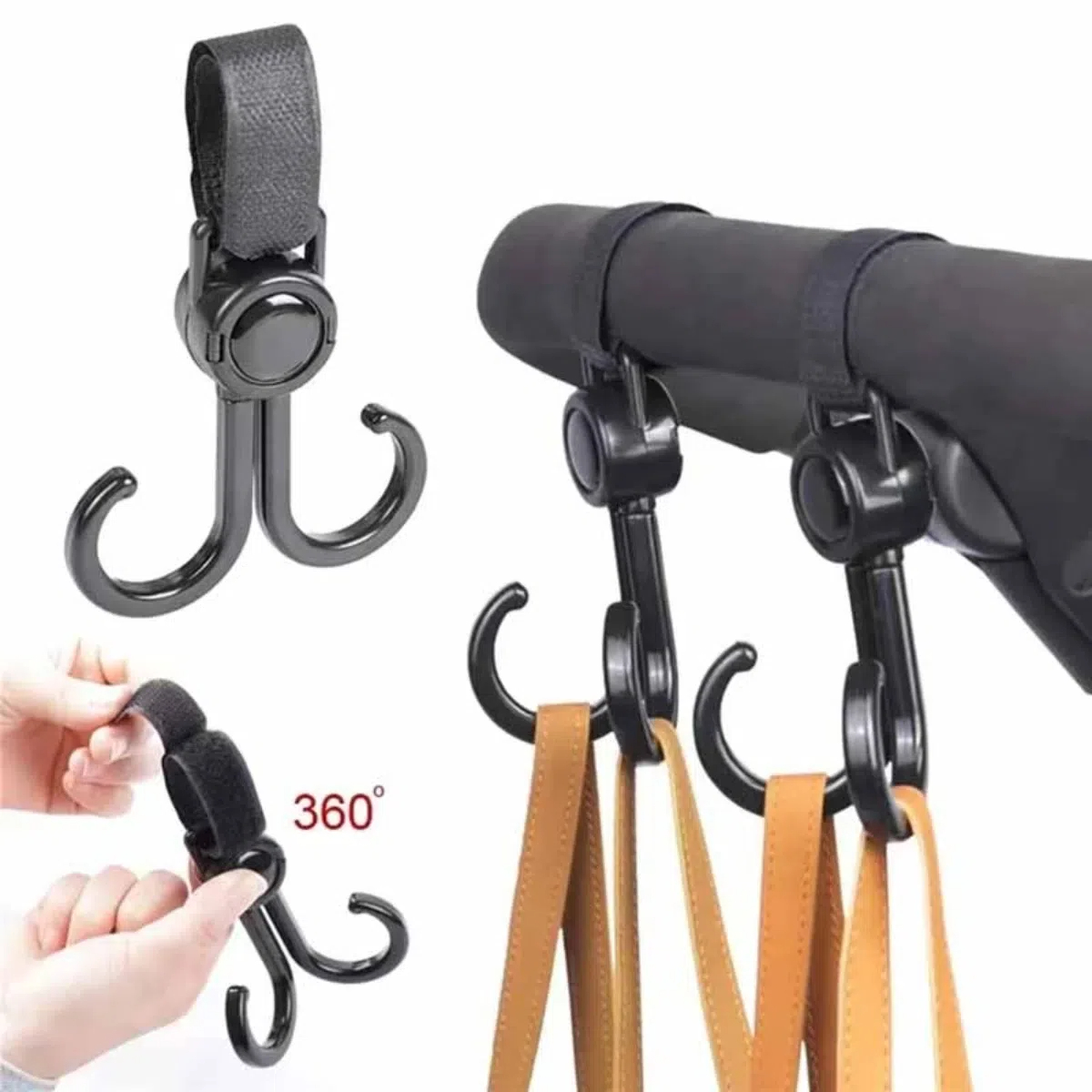 Rotatable Double Hooks Baby St - Travel Accessories For 1 Year Old ulasan dan harga