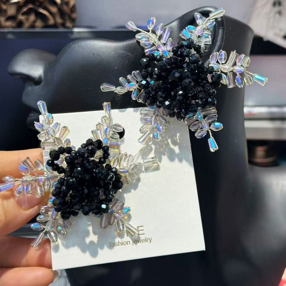 Bridal Jewelry Snowflake Earri - Travel Accessories Jewelry ulasan dan harga