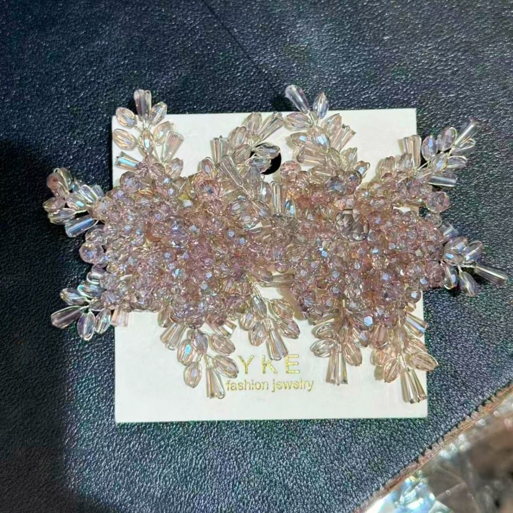 Bridal Jewelry Snowflake Earri - Travel Accessories Jewelry ulasan dan harga