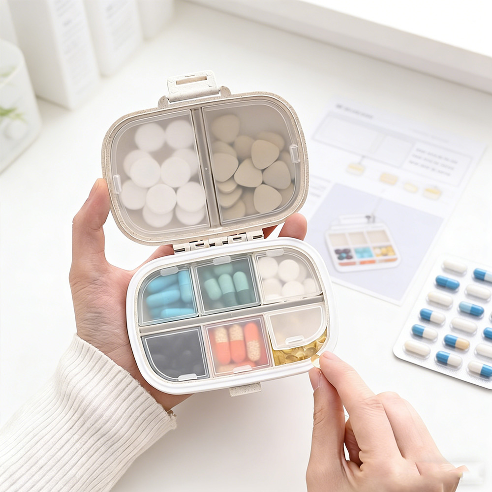 Portable Medicine Storage Case - First Aid Travel Kit ulasan dan harga