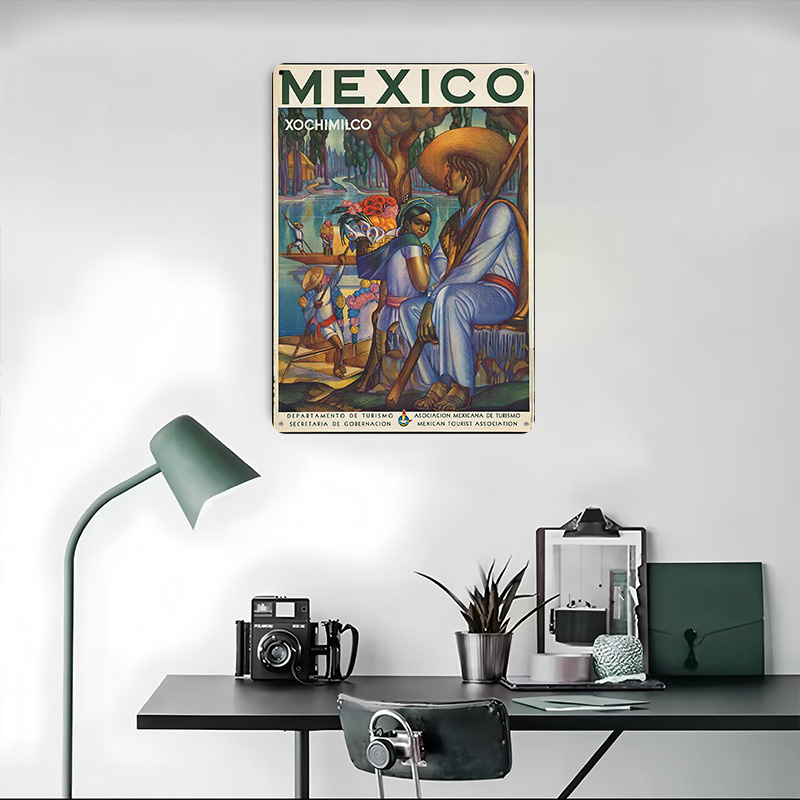 Vintage Travel Poster Customiz - Travel Accessories For Europe ulasan dan harga