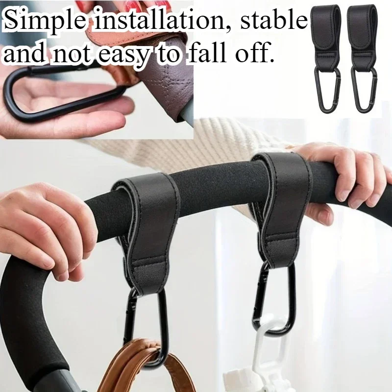 Baby Stroller Hook Fashion PU  - Travel Accessories For 1 Year Old ulasan dan harga
