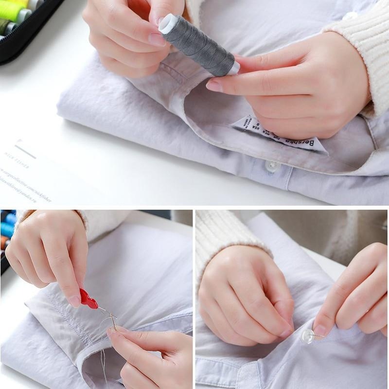Portable 10Pcs/set Sewing Kit  - Travel Accessories Kit Bag ulasan dan harga
