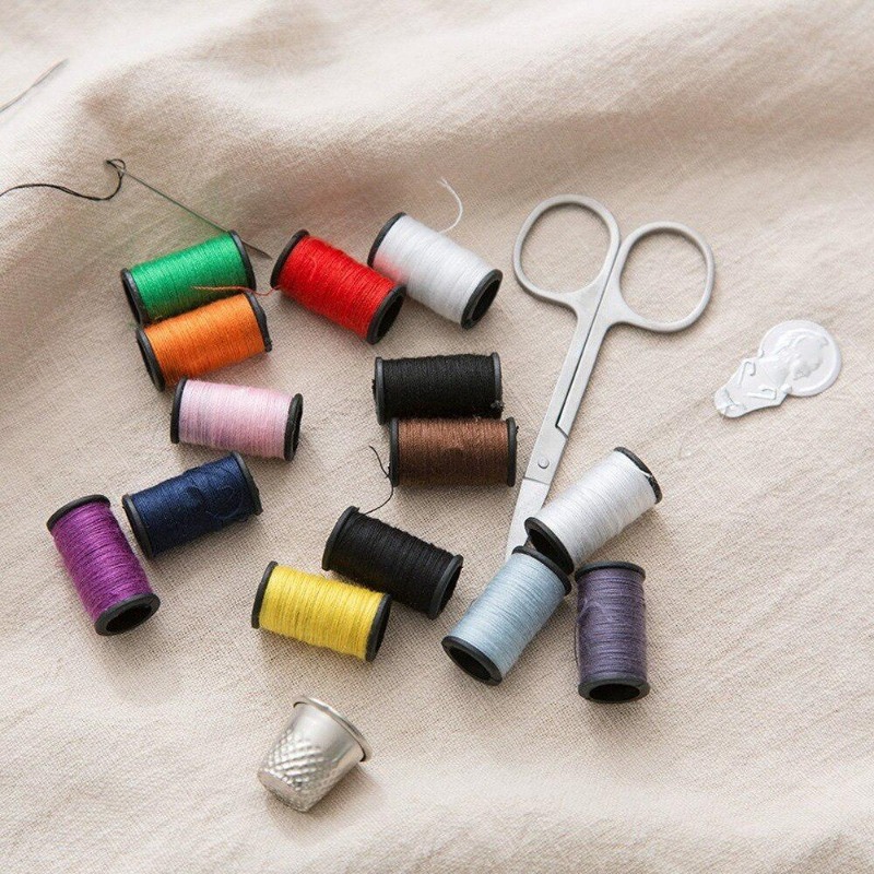 Portable 10Pcs/set Sewing Kit  - Travel Accessories Kit Bag ulasan dan harga