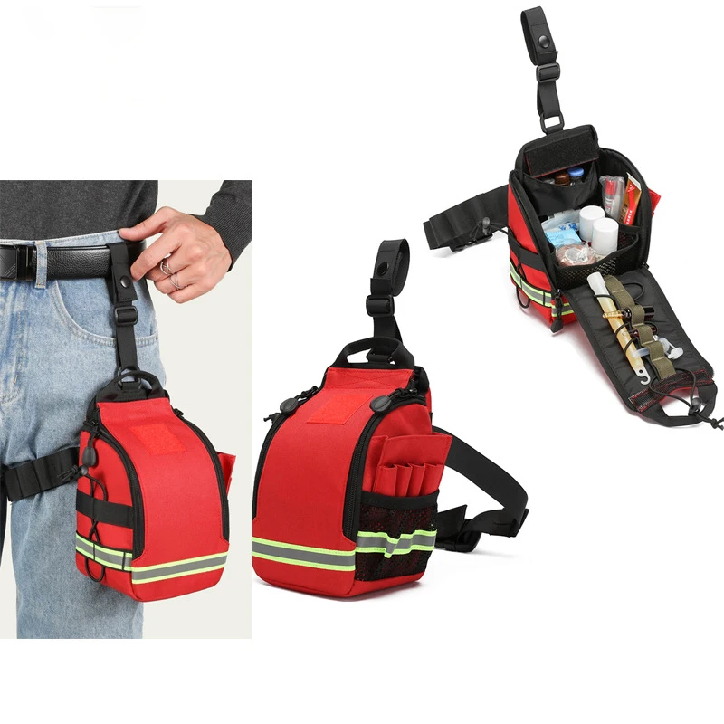 First Aid Kit Fanny Pack Medic - First Aid Travel Kit ulasan dan harga
