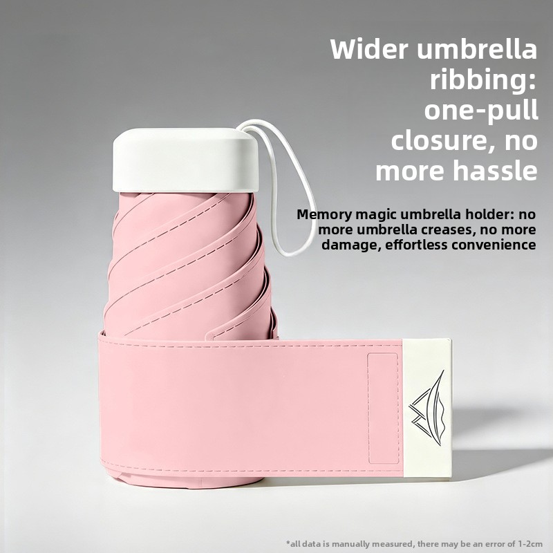 New Mini 30% off Sun Umbrella  - Travel Umbrella Compact ulasan dan harga