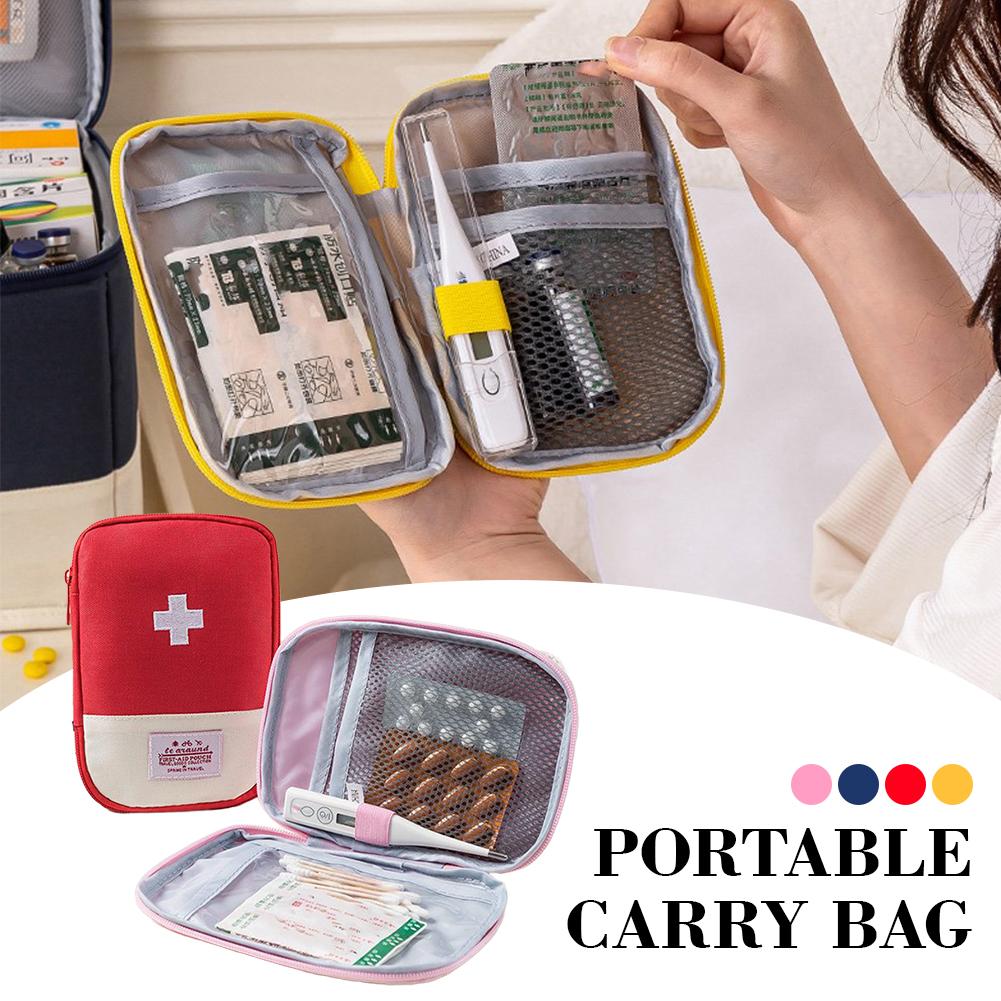 Portable First Aid Kit Bag Tra - First Aid Travel Kit ulasan dan harga