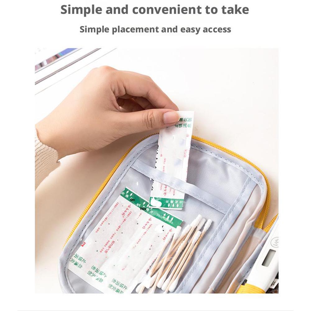 Portable First Aid Kit Bag Tra - First Aid Travel Kit ulasan dan harga