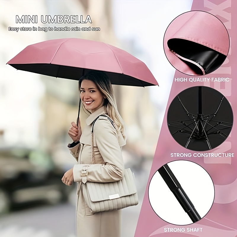 Mini Sun Umbrella Pocket Rain  - Travel Umbrella Compact ulasan dan harga