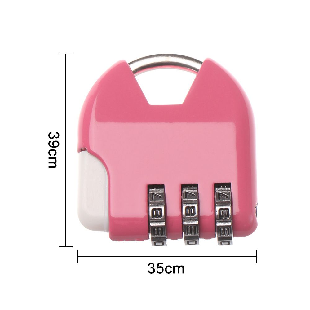3 Digit Dial Password Lock Lug - Travel Lock Tsa Approved ulasan dan harga