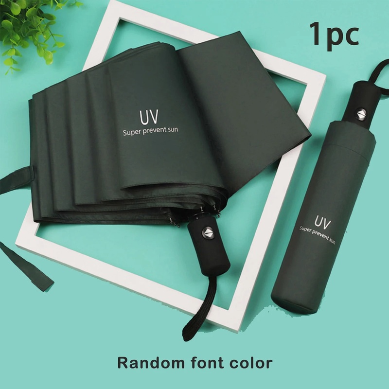 8‑Ribs Automatic Foldable Busi - Travel Umbrella Compact ulasan dan harga