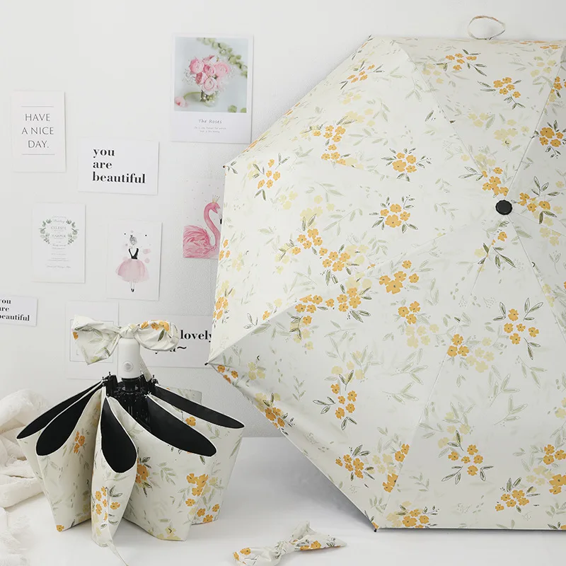 Automatic Umbrella Beautiful F - Travel Umbrella Compact ulasan dan harga