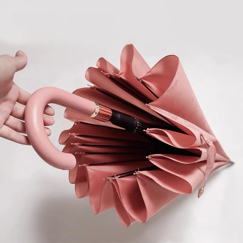 16-Rib Water Activated Flower  - Travel Umbrella Compact ulasan dan harga