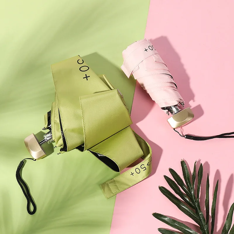 1Pc 55% Off Mini Sun Umbrella  - Travel Umbrella Compact ulasan dan harga
