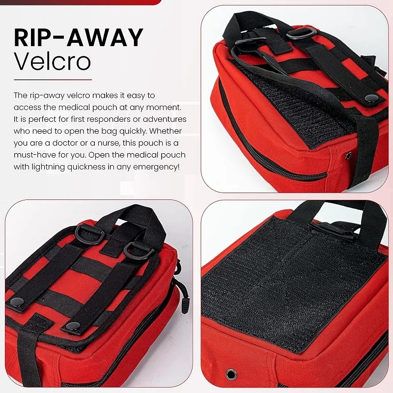 Outdoor First Aid Kit EDC Moll - Travel Accessories Kit Bag ulasan dan harga