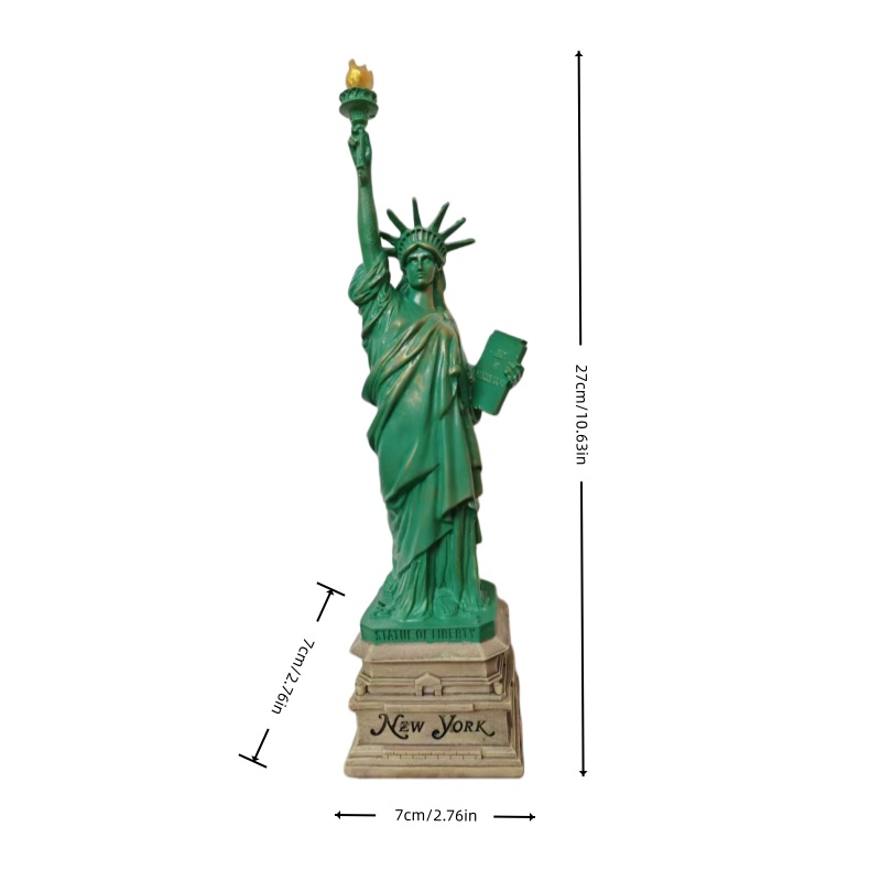 Statue of Liberty resin Statue - Travel Accessories For Europe ulasan dan harga