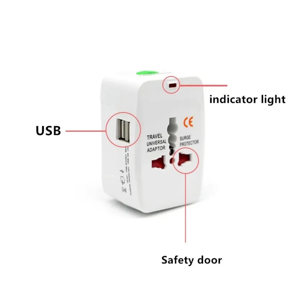 All in One Universal Travel AC - Travel Accessories For Europe ulasan dan harga