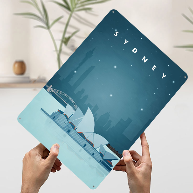 Sydney Travel Poster Customize - Travel Accessories For Europe ulasan dan harga