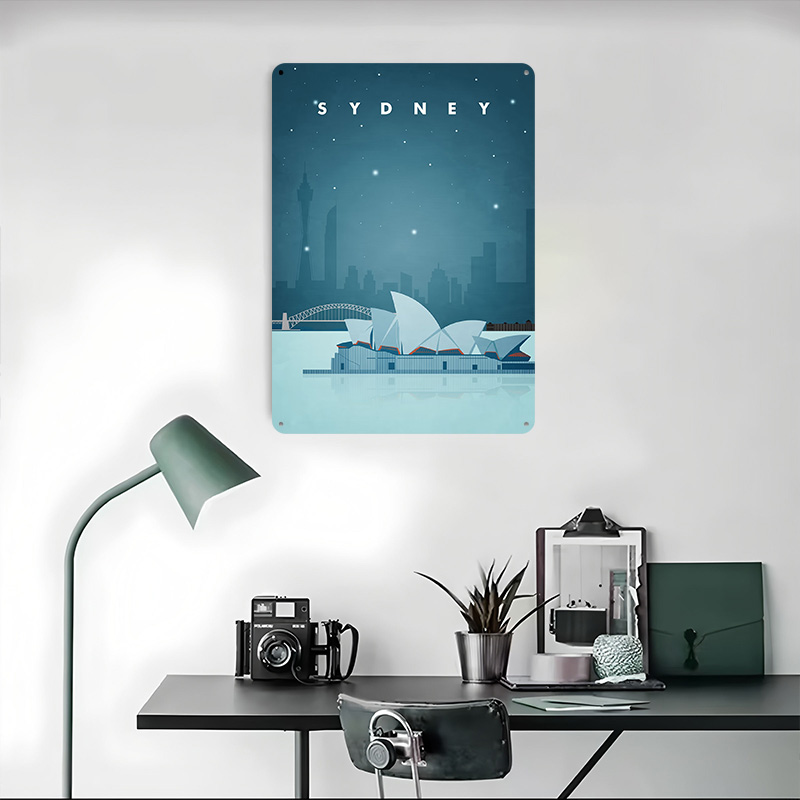 Sydney Travel Poster Customize - Travel Accessories For Europe ulasan dan harga