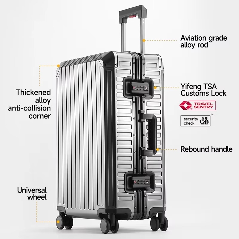 100% Aluminum-magnesium Alloy  - Travel Lock Tsa Approved ulasan dan harga