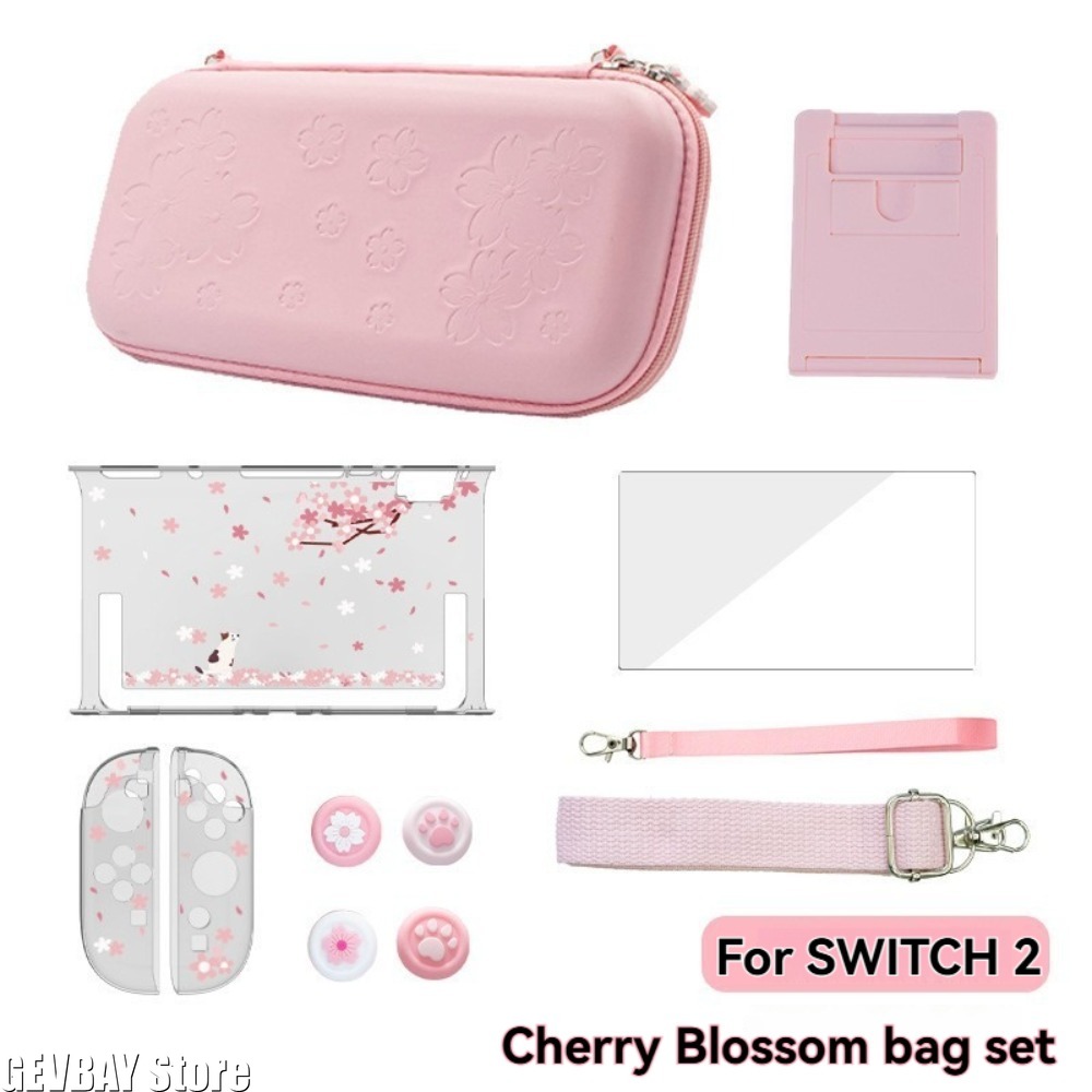 PU  Sakura Pink Shell Portable - Travel Accessories Kit Bag ulasan dan harga