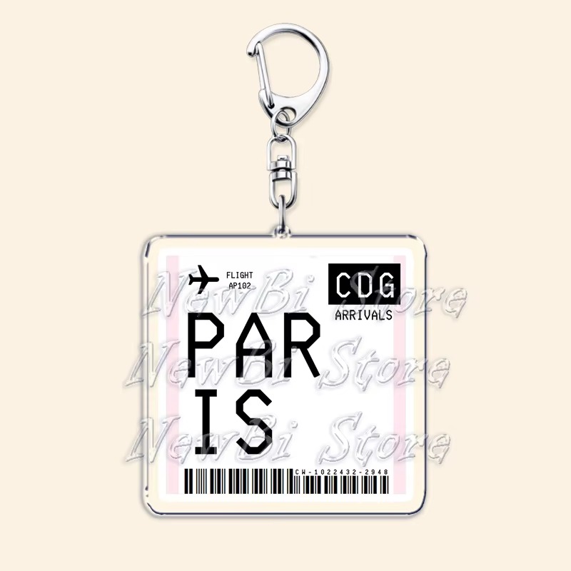 Travel Plane Ticket Boarding P - Travel Accessories Jewelry ulasan dan harga